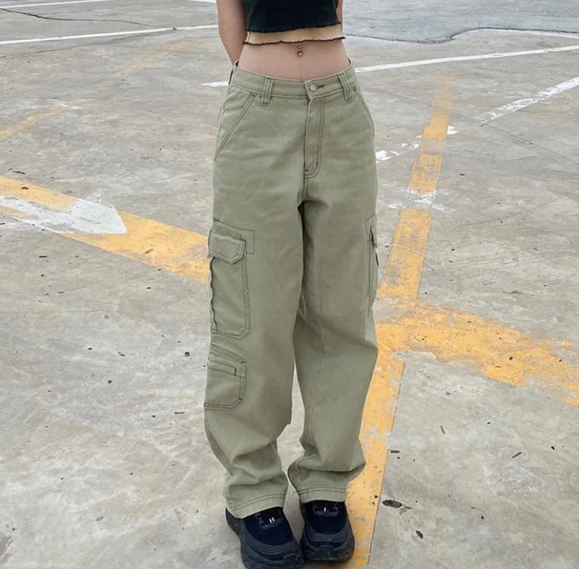 New street style pocket cargo pant