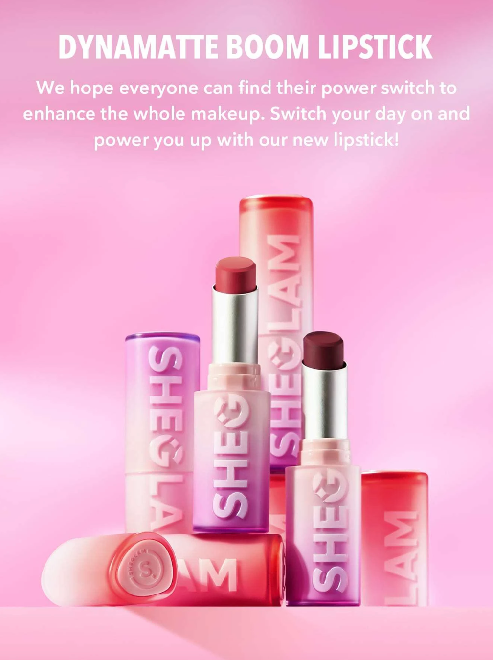 SHEGLAM Dynamatte Boom Long Lasting Matte Lipstick-I'M Risky