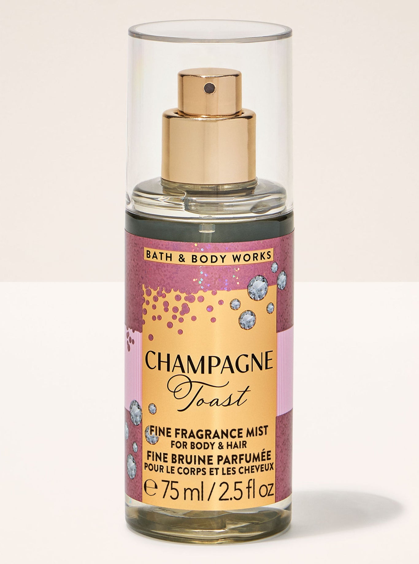 Champagne Toast Travel Size Body and Hair Mist