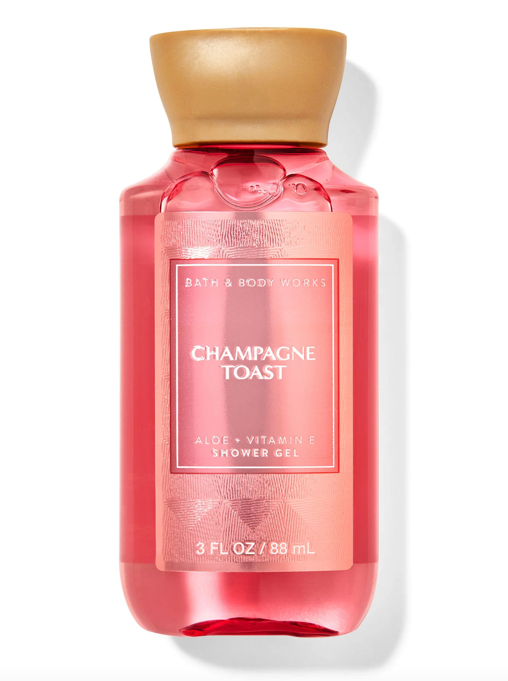 Champagne Toast Travel Size Shower Gel
