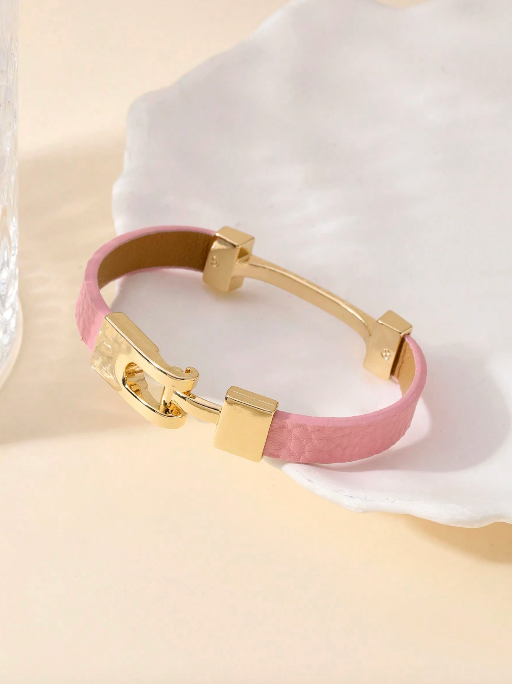 Classic Design Hexagon Bangle Bracelet