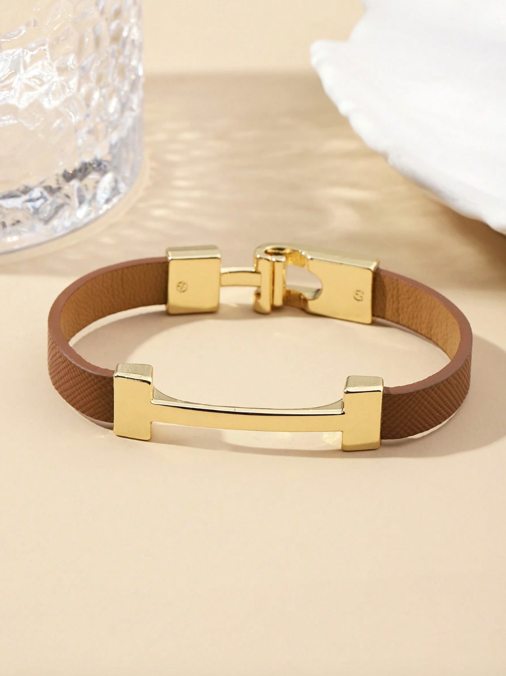 Classic Design Hexagon Bangle Bracelet