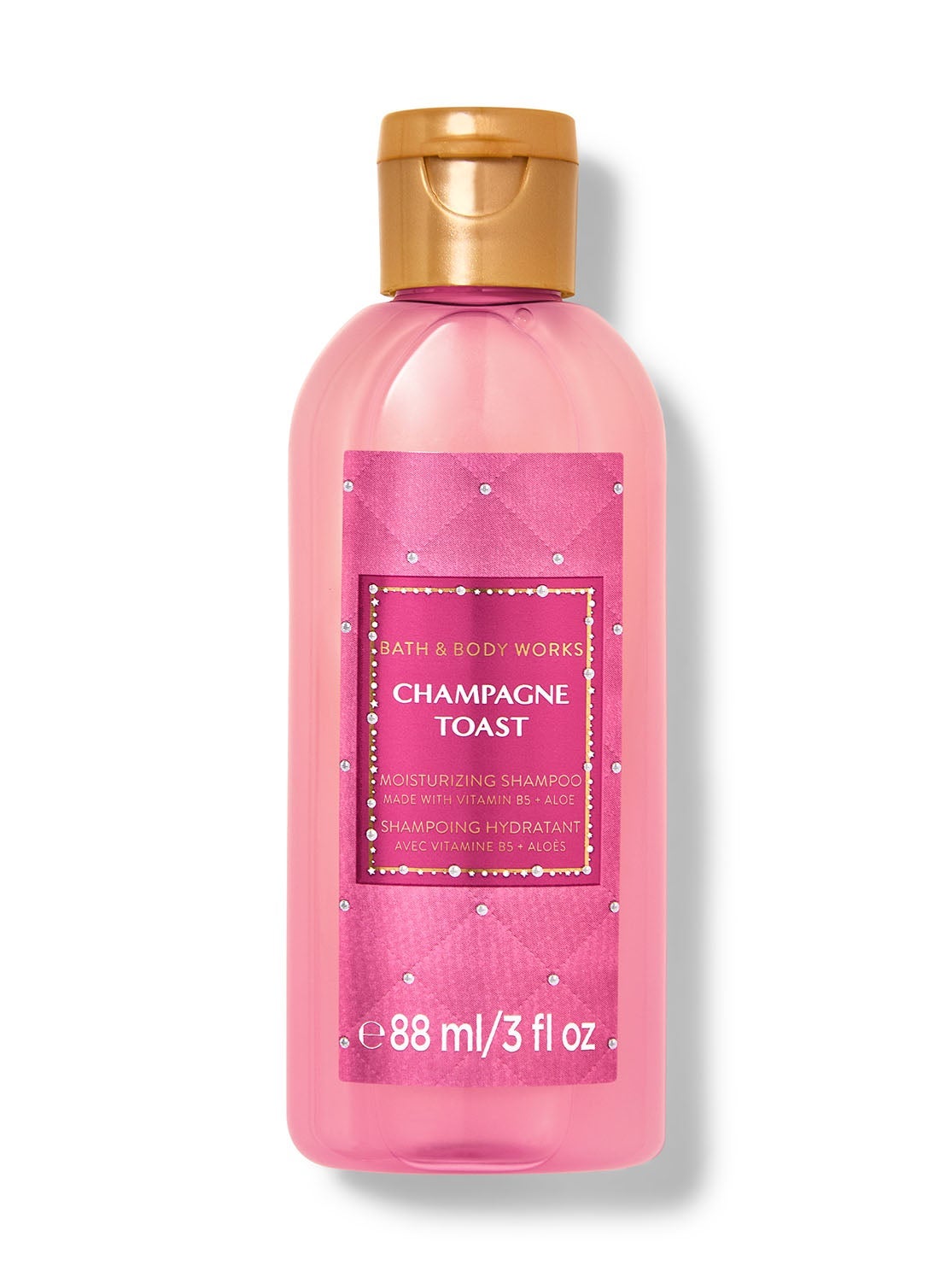 Champagne Toast Travel Size Shampoo