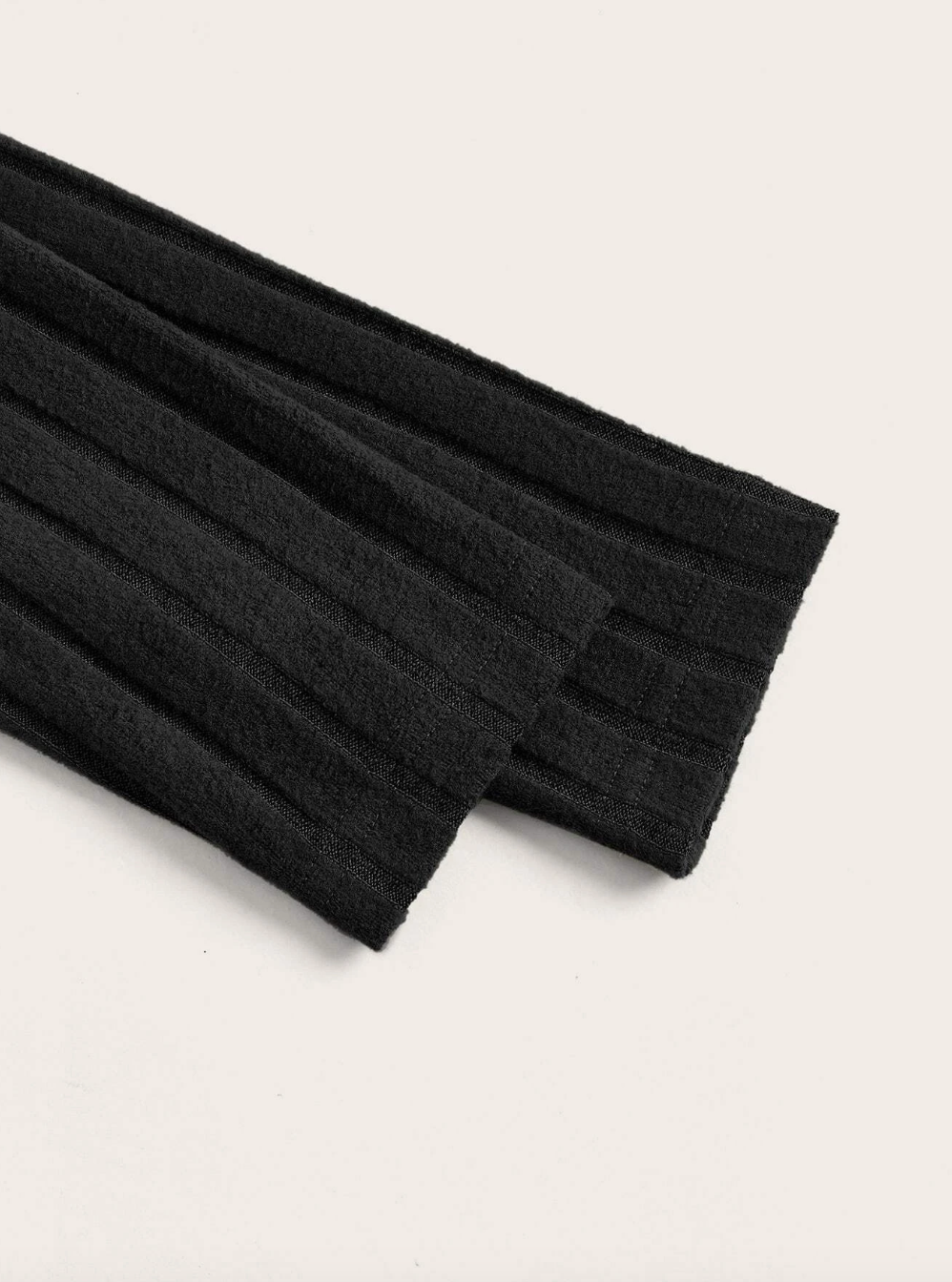 Front Cut  Mock Neck  Crop Tee