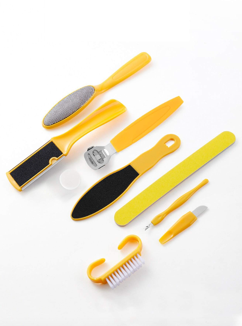 9pcs Professional Pedicure Foot Care Tools Set Without Separate Blade