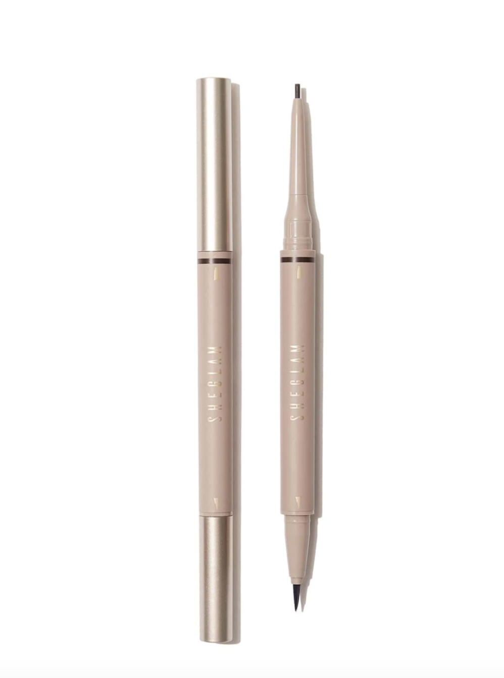 SHEGLAM 2-In-1 Waterproof Sweat-proof Anti-Oil Natural Brow Filling Outlining Liquid Eyebrow Pencil