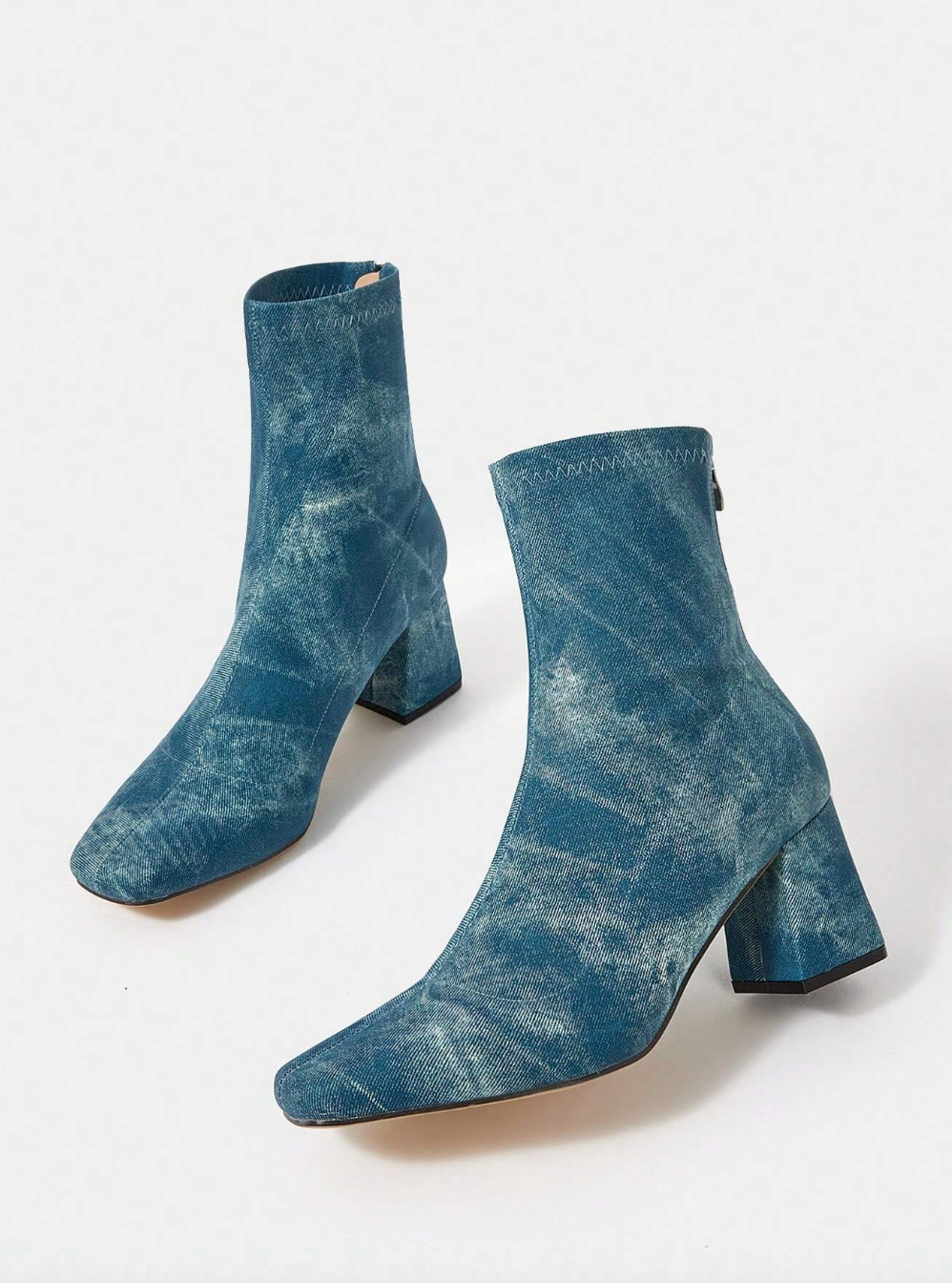 Denim Fashion Boots