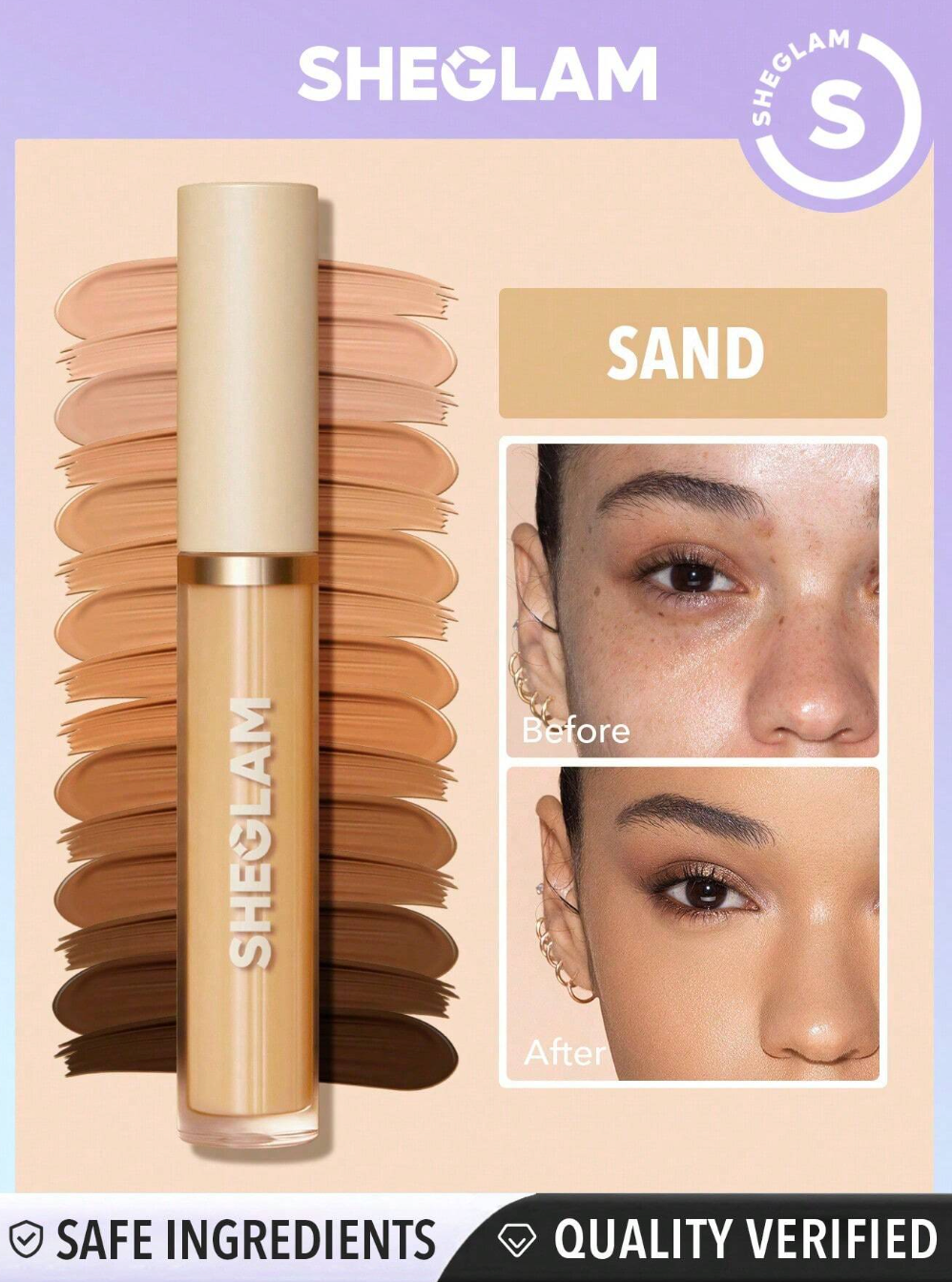 SHEGLAM 12Hr Full Coverage Matte Liquid Concealer