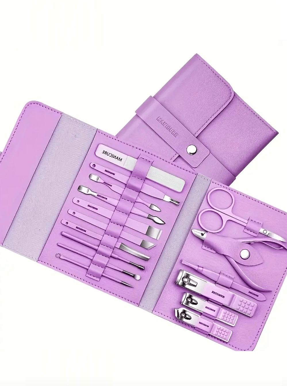 16 Pcs Manicure Pedicure Cuticle Tool