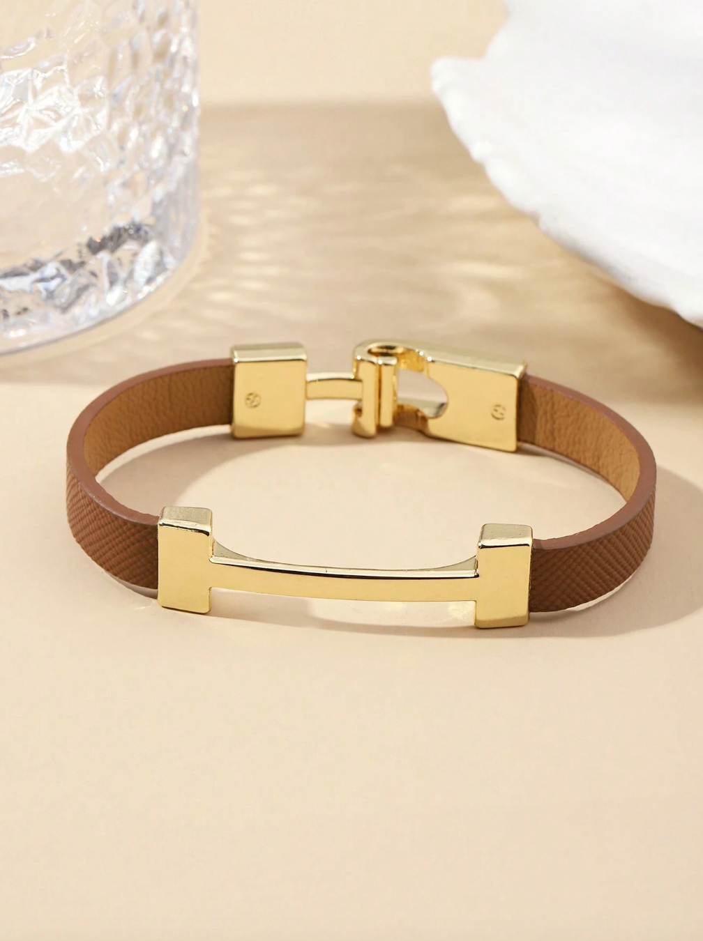 Classic Design Hexagon Bangle Bracelet