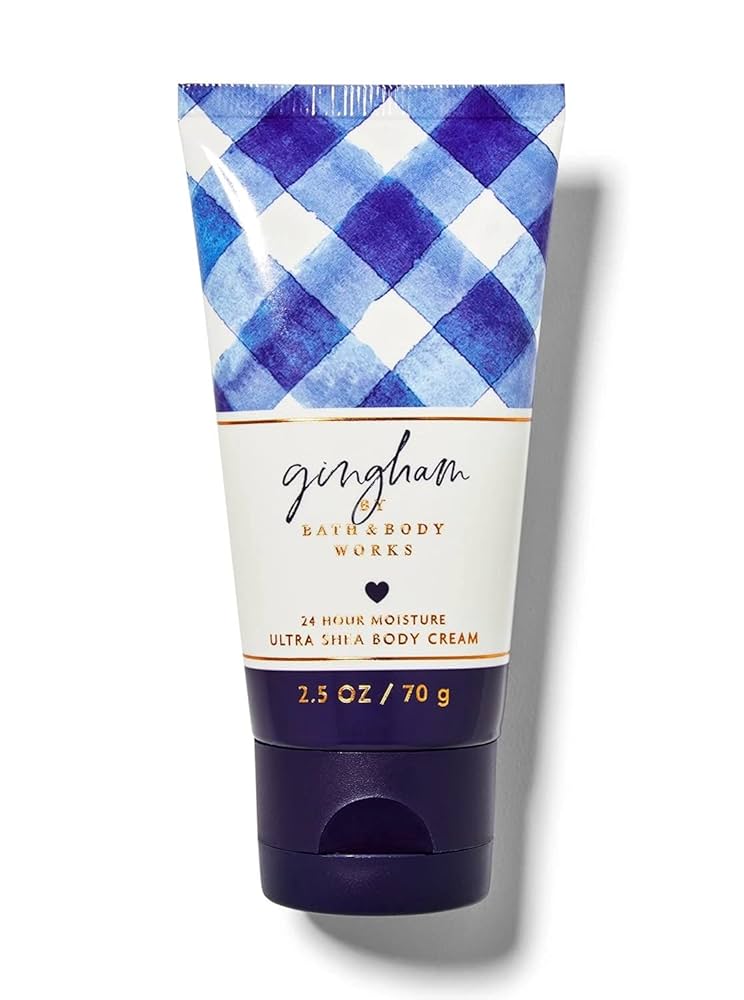 Gingham Travel Size Body Cream By Bath & Bodywork’s