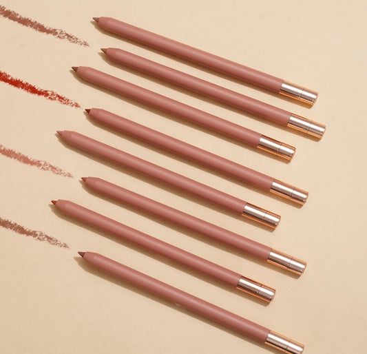 Brown waterproof matte Lipliner