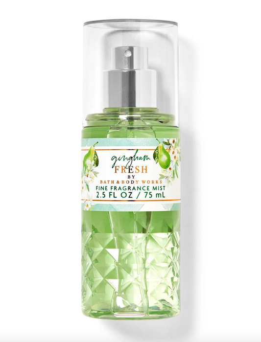 Gingham Fresh Fine Fragrance Mist Travel Size By Bath & Body Works