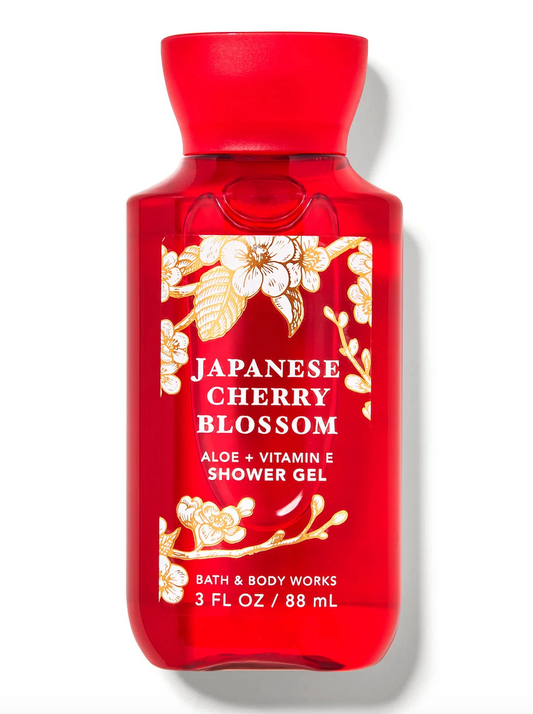 Japanese Cherry Blossom Travel Size Shower Gel