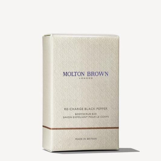Re-charge Black Pepper Bodyscrub Bar By Molton Brown