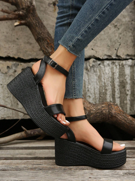 Ankle Strap Wedge Sandals