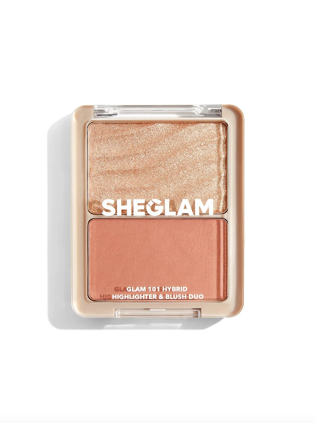 SHEGLAM Glam 101 Hybrid Highlighter & Blush Duo-Seville