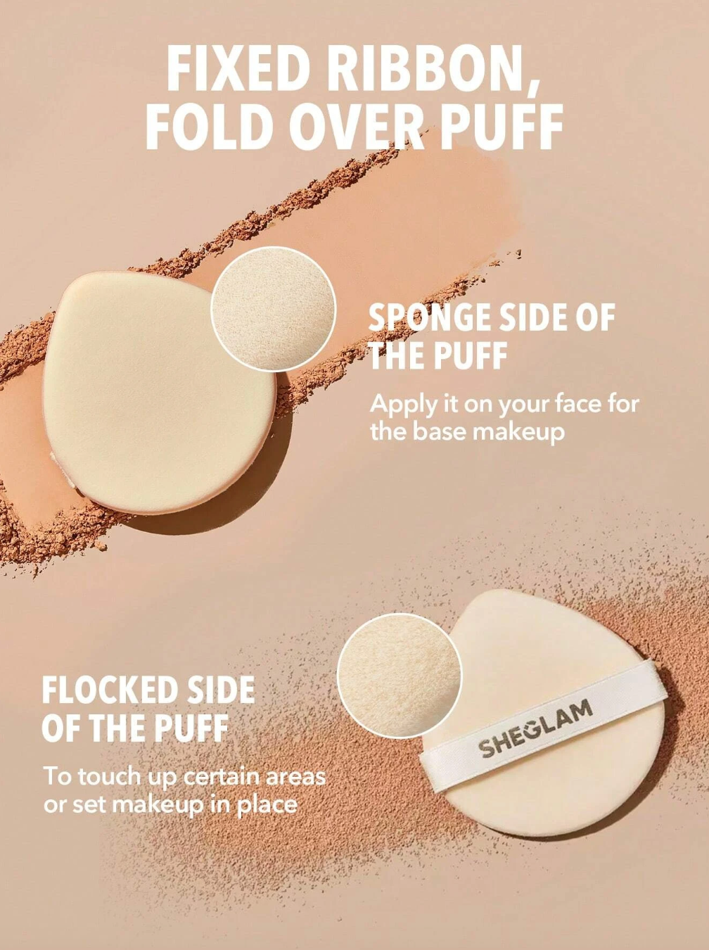 SHEGLAM Skin-Focus High Coverage Powder Foundation-Porcelain