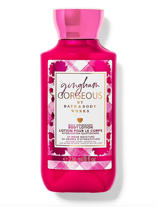 Gingham Gorgeous Daily Nourishing Body Lotion By Bath and Bodyworks