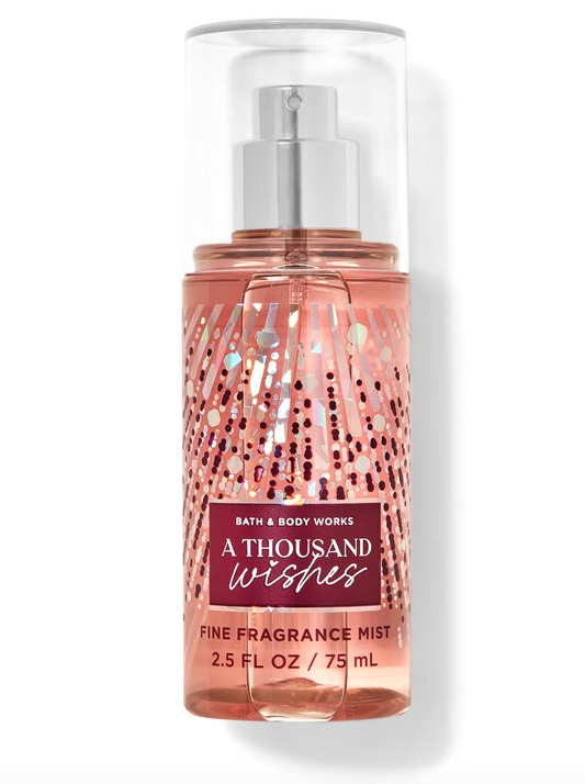 A Thousand Wishes Travel Size Fine Fragrance Mist By Bath and Bodyworks