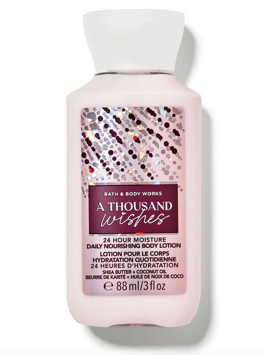 A Thousand Wishes Travel Size Body Lotion By Bath and Bodyworks