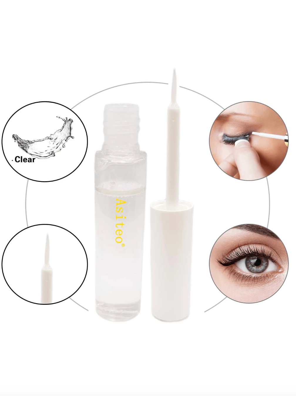 5ML Clear Color Eyelashes Glue