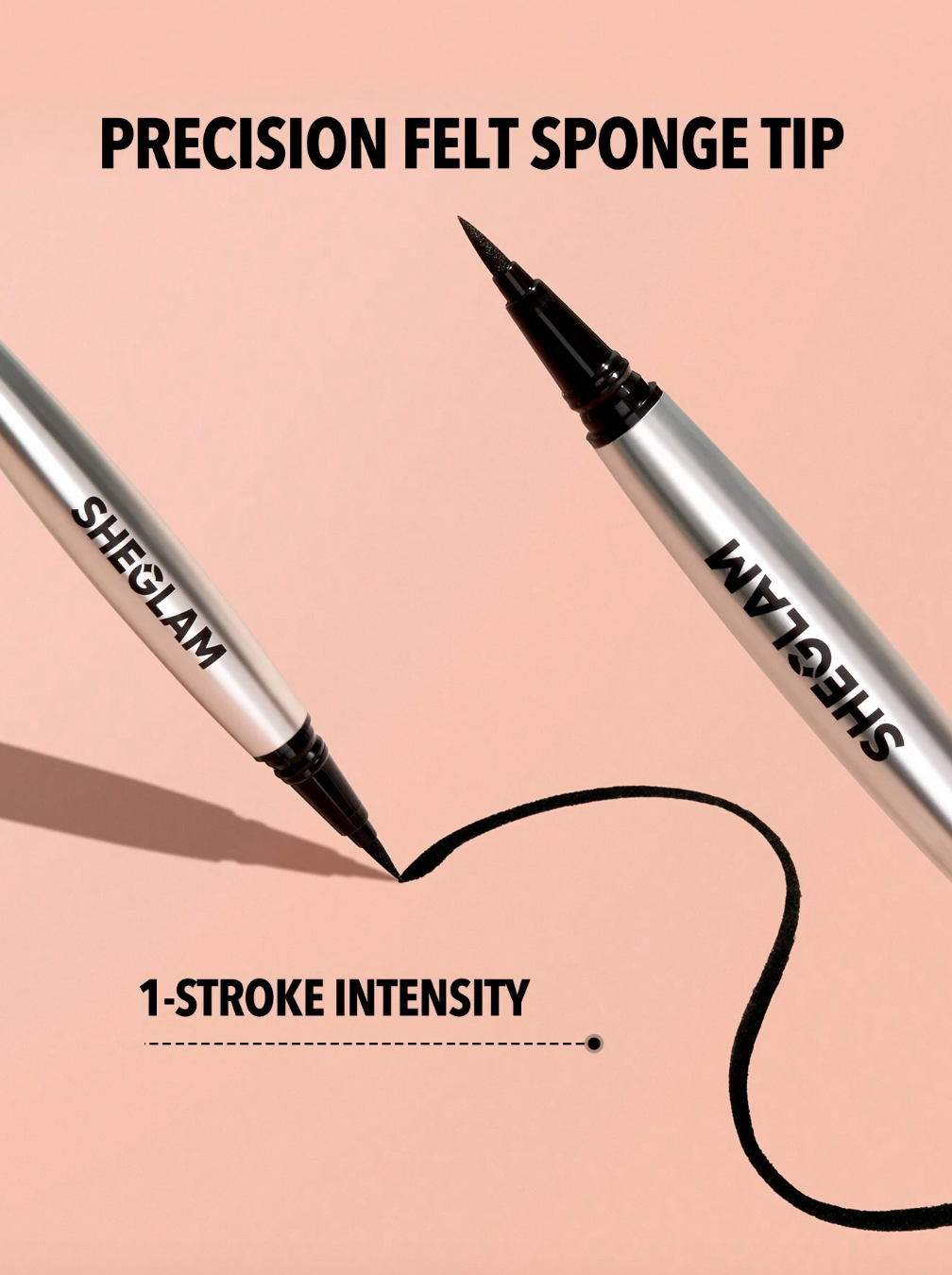 SHEGLAM Waterproof Liquid Eyeliner - Uninterrupted