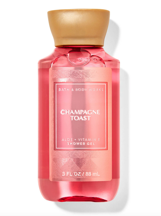 Champagne Toast Travel Size Shower Gel By Bath and Bodyworks