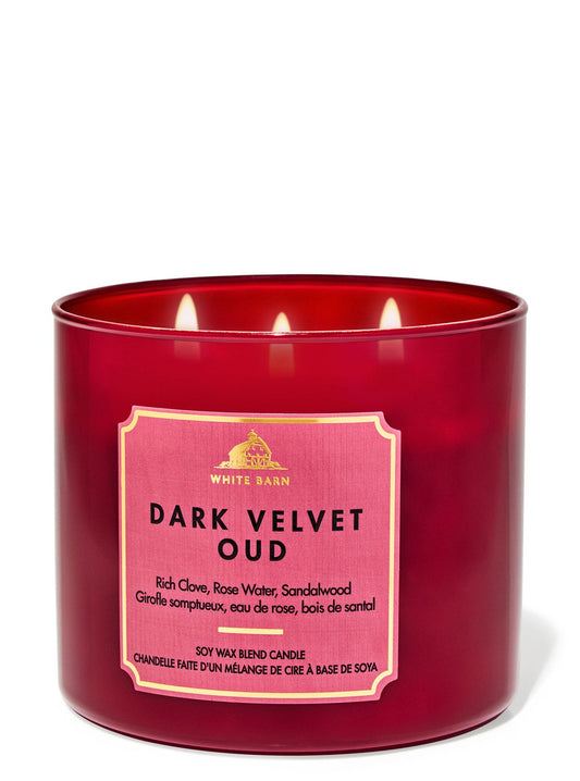 Dark Velvet Oud Candle 3-Wick Candle