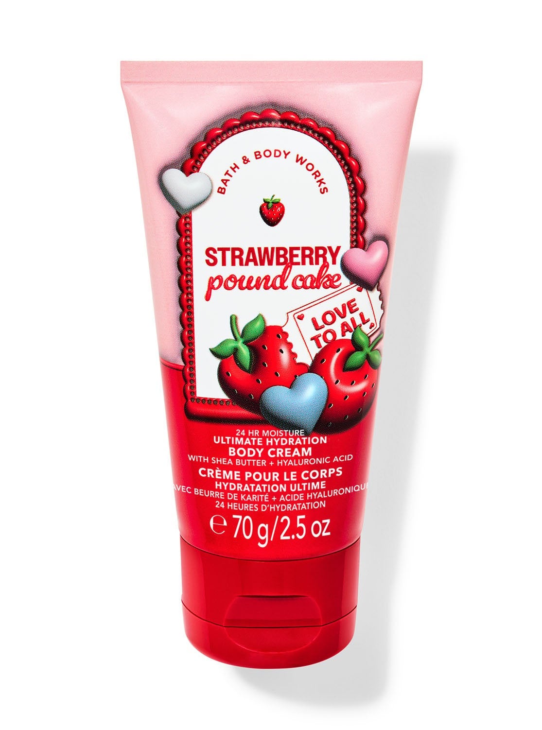 Strawberry Pound Cake Travel Size Body Cream