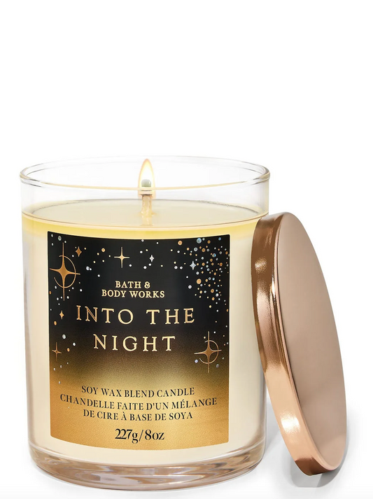 Into The Night Single Wick Candle
